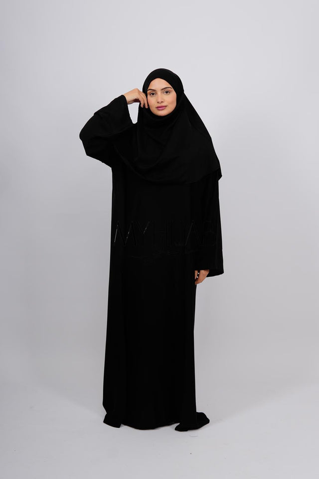 Tenue de Prière Crêpe - NOIR