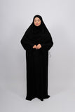 Tenue de Prière Crêpe - NOIR
