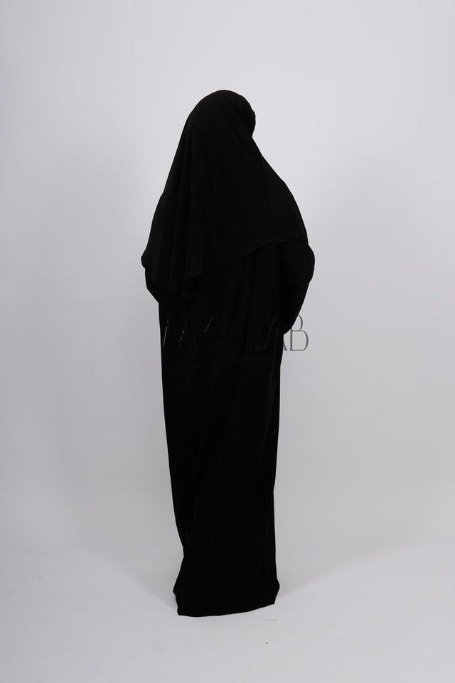 Tenue de Prière Crêpe - NOIR