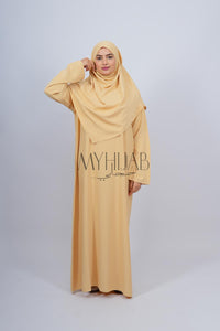Tenue de Prière Crêpe - BEIGE