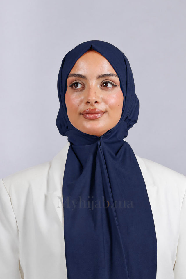Turban Amira - Bleu Marine