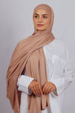 Lycra Bonnet Jasmine - Beige pink fonce