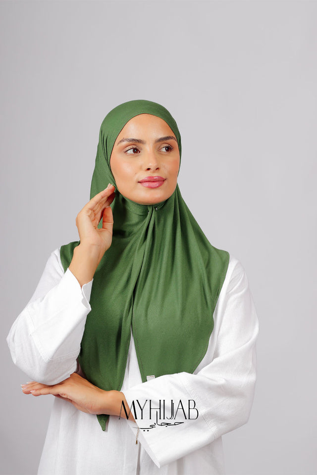 Foular Lycra - Vert avocat