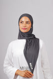 Foular Lycra - Gris foncé