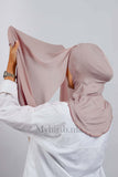 Crepe Bonnet Ninja- Nude Rosé