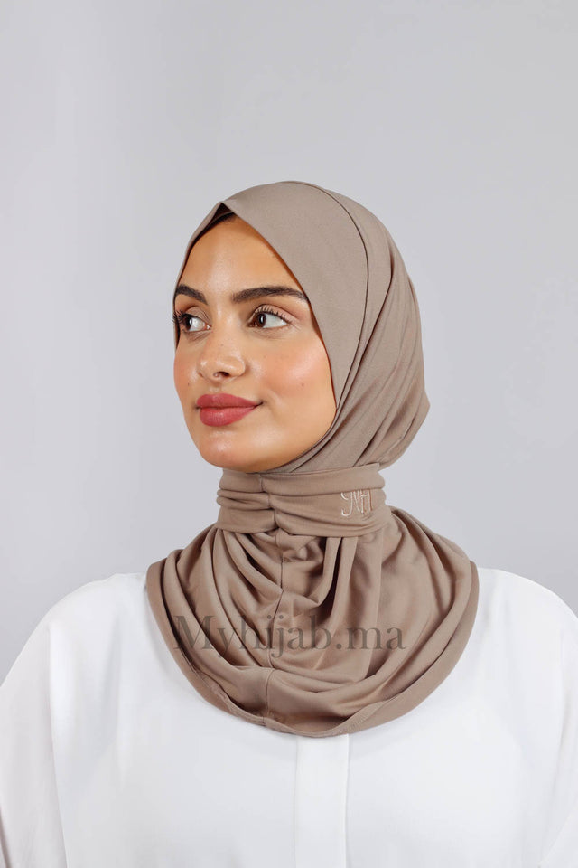 Tabaquia jersey - Taupe