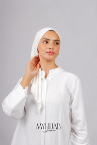 Foular Lycra - Blanche