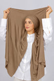 Lycra Bonnet Jasmine - Marron pink