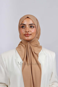 Turban Amira - Moca clair