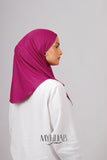 Foular Lycra - Rose indien