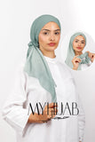 Foulard Turban Dégradé - Bleu perle