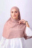 Crepe trois bandes - Marron pink