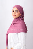 Crepe trois bandes - Dragée violet