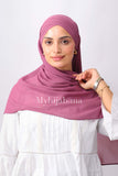 Crepe trois bandes - Dragée violet