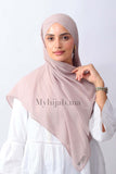 Crepe trois bandes - Beige noeud