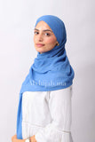 Crepe trois bandes - Bleu ciel