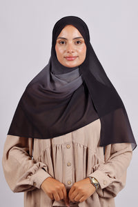 Muslin Dégradé - Gris Onyx