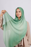 Muslin Dégradé -Vert Émeraude
