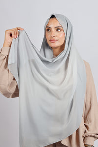 Muslin Dégradé - Gris Perle