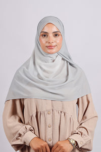 Muslin Dégradé - Gris Perle