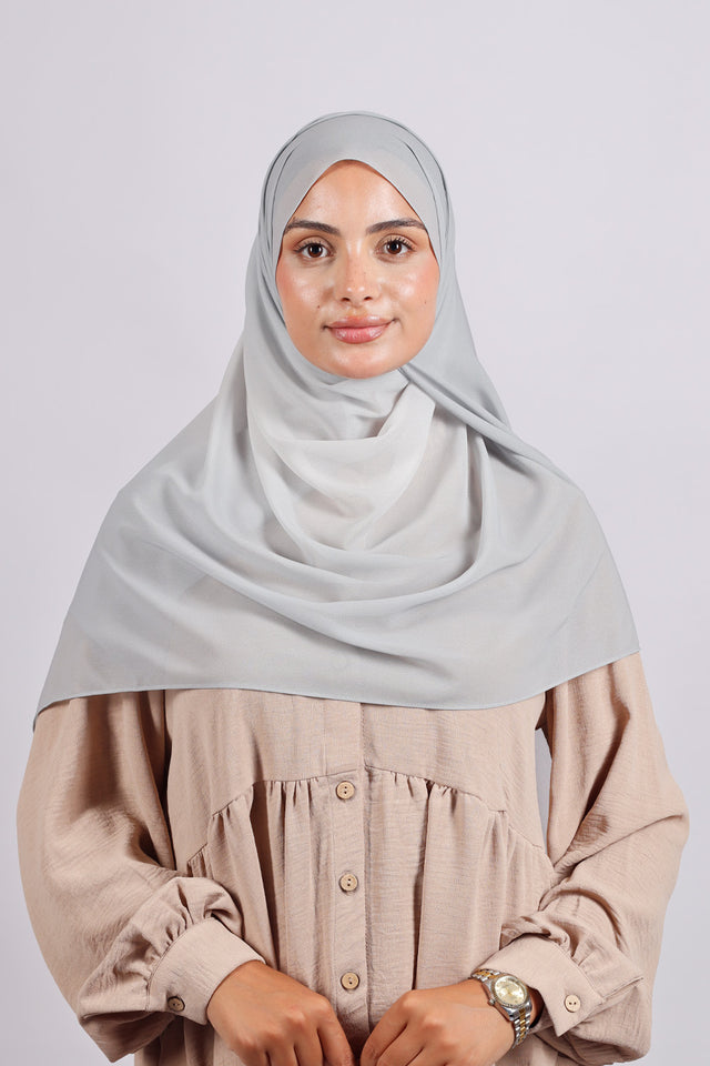 Muslin Dégradé - Gris Perle