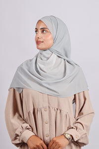 Muslin Dégradé - Gris Perle