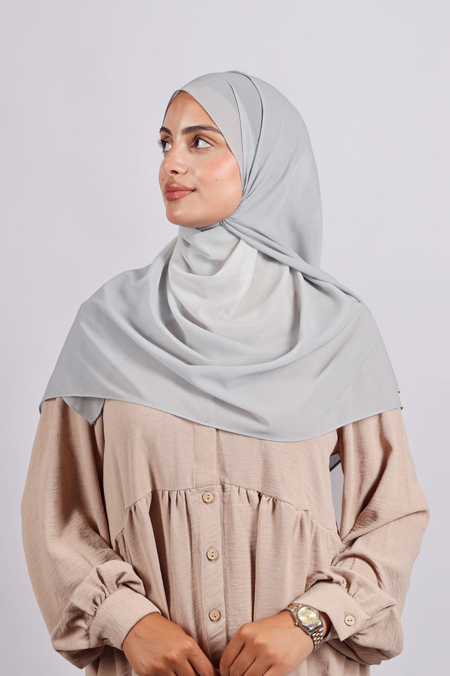Muslin Dégradé - Gris Perle