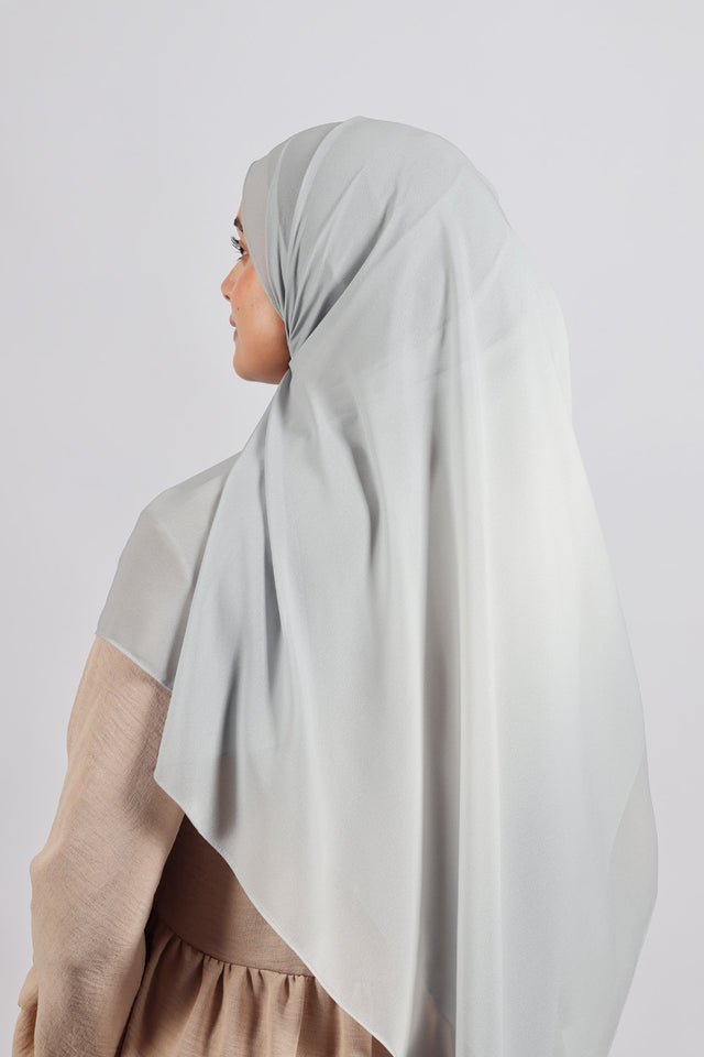 Muslin Dégradé - Gris Perle