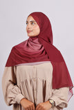 Muslin Dégradé -Bordeaux rosé
