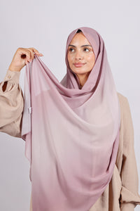 Muslin Dégradé - Rose Poudré