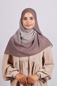 Muslin Dégradé - Smoky Brown