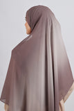 Muslin Dégradé - Smoky Brown