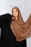 Crepe Bonnet Fermé - Marron