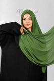 Crepe Bonnet Fermé - Vert militaire