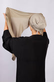 Crepe Bonnet Fermé -  Marron taupe