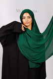 Crepe Bonnet Fermé - Vert roi foncé