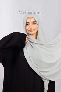 Crepe Bonnet Fermé - Gris clair