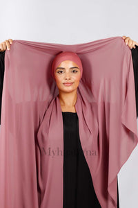 Crepe Bonnet Fermé - Rose casher