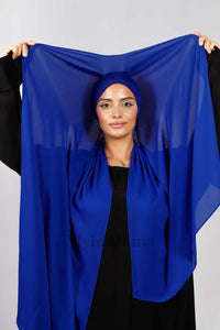 Crepe Bonnet Fermé - Blue roi