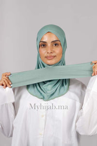 Tabaquia Coton - Turquoise clair