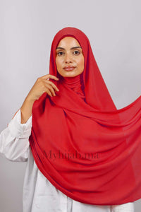 Crepe Bonnet Ninja - Rouge