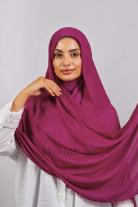 Crepe Bonnet Ninja - Rose indien