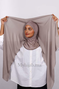 Crepe Bonnet Ninja - Beige gris
