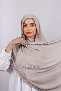 Crepe Bonnet Ninja - Beige gris