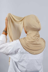 Crepe Bonnet Ninja - Beige