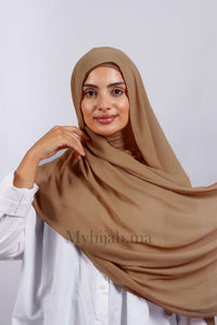 Crepe Bonnet Ninja - marron terre