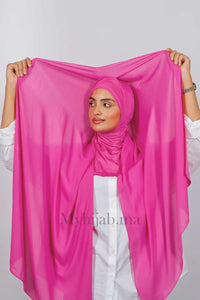 Crepe Bonnet Ninja - Fushia clair