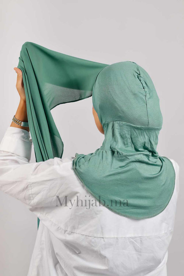 Crepe Bonnet Ninja - Turqoise