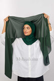 Crepe Bonnet Ninja - Vert foncé