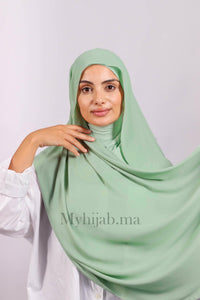 Crepe Bonne Ninja - Vert pastel clair